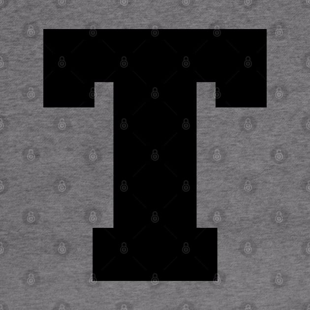 Alphabet T (Uppercase letter t), Letter T by maro_00